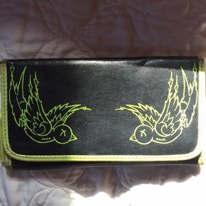 Rock rebel pinup wallet rockabilly used
